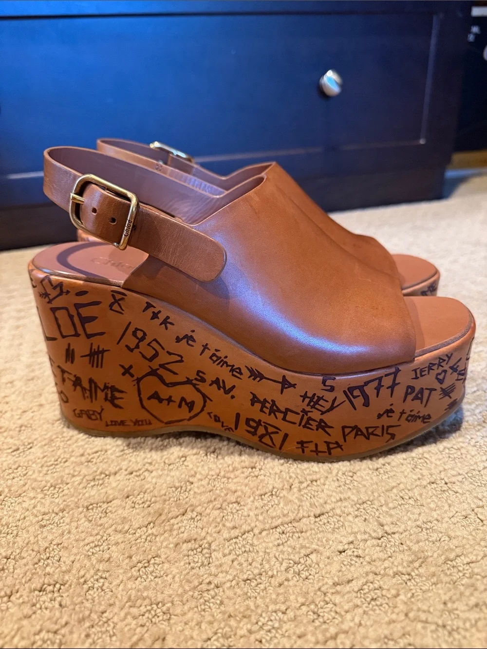 Chloe MAXIME WEDGE SANDAL